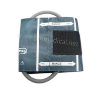 Cuff Pwysedd Gwaed Tiwb Sengl Oedolion, NIBP Cuff i Oedolion