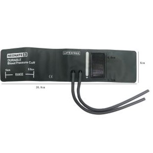 Baban newydd-anedig #5 gwydn Nibp byrfyfyr, cylchedd fraich 8.9-15cm, heb Gasbag