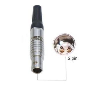 0B 2pin Plug Metel Multipole Cysylltiadau Solder Benyw Gwryw Benywaidd Inswleiddiwr PPS Tai Metel