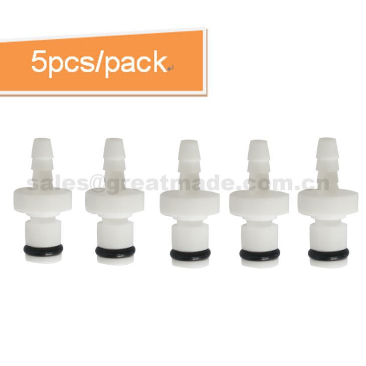 Gwryw plastig gydnaws Marquette cloi NIBP byrfyfyr cysylltydd