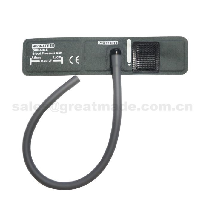 Mae baban newydd-anedig #1 Nibp byrfyfyr, 3.3-5.6 cm fraich gylchedd, heb Gasbag, un tiwb