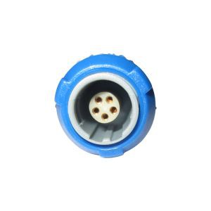 1P Cysylltydd Meddygol PKG 2, 3pin 5-8 Pin 1P Soced Sefydlog 40 Gradd Dau Keyings