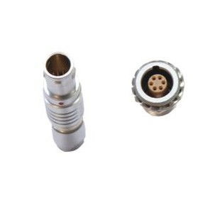 Cyfres FGG EGG 1B 306 Plug Straen Metel Gwthio-Tynnu / Cysylltydd Soced Sefydlog