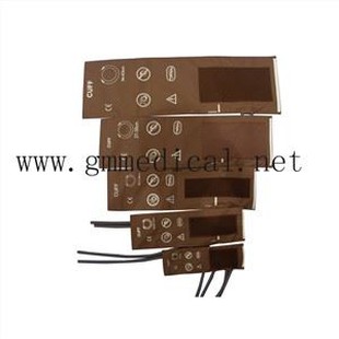 Cuff Pwysedd Gwaed y gellir ei ailddefnyddio Gyda Dual Tube (Babanod,Pediatreg, Oedolyn bach, oedolyn, Oedolyn Mawr,THIGH.heb Connectors.