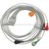 Defnyddio gyda plwm-5 M1664A Leadwires