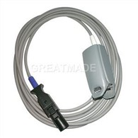 Synhwyrydd Oximeter bys oedolyn gydnaws OXY F4 H Clip curiad y galon