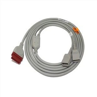 Cable Adapter IBP Deuol - Utah Connector Ar gyfer GE